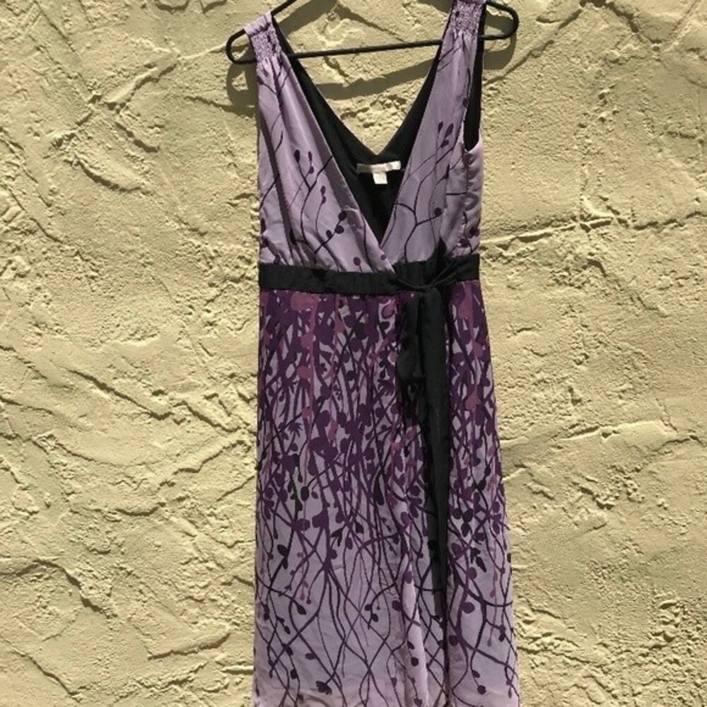 Jonathan Martin Purple Wrap Dress